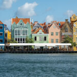 Handelskade in Willemstad on Curaçao
