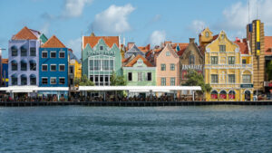Handelskade in Willemstad on Curaçao